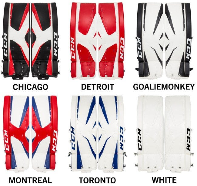 CCM Revolution 577 Senior Goalie Leg Pads