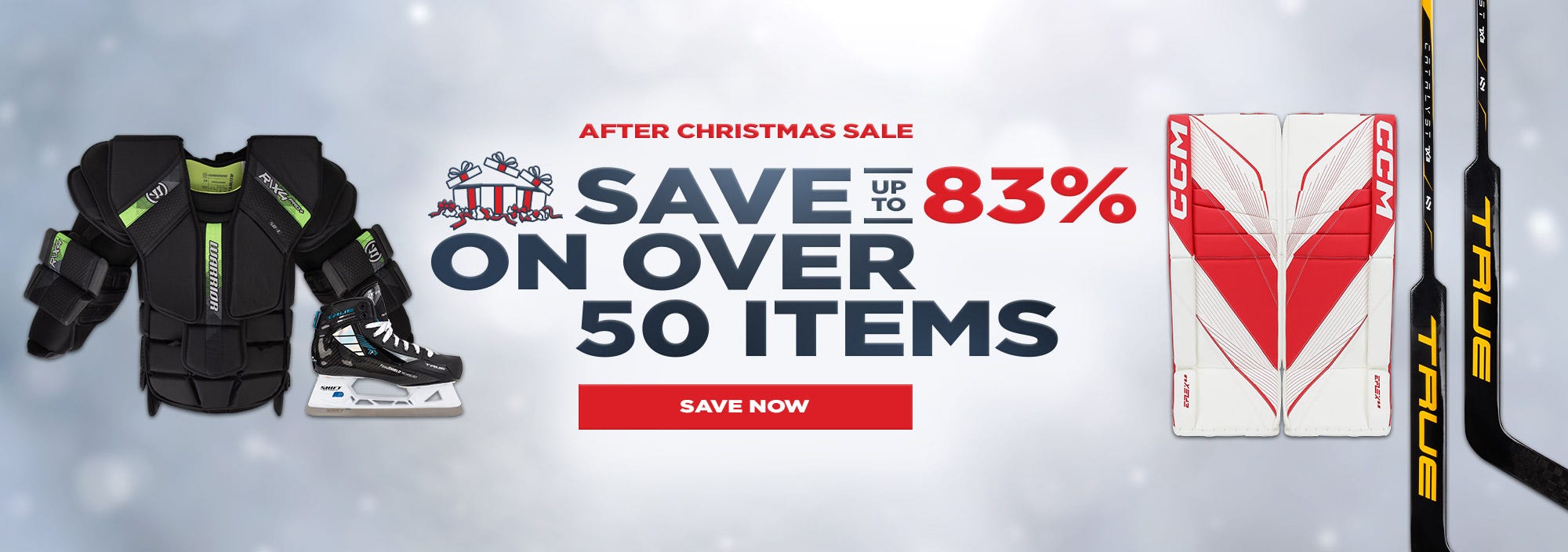 After Christmas Sale. Save up to 83% on over 50 items.