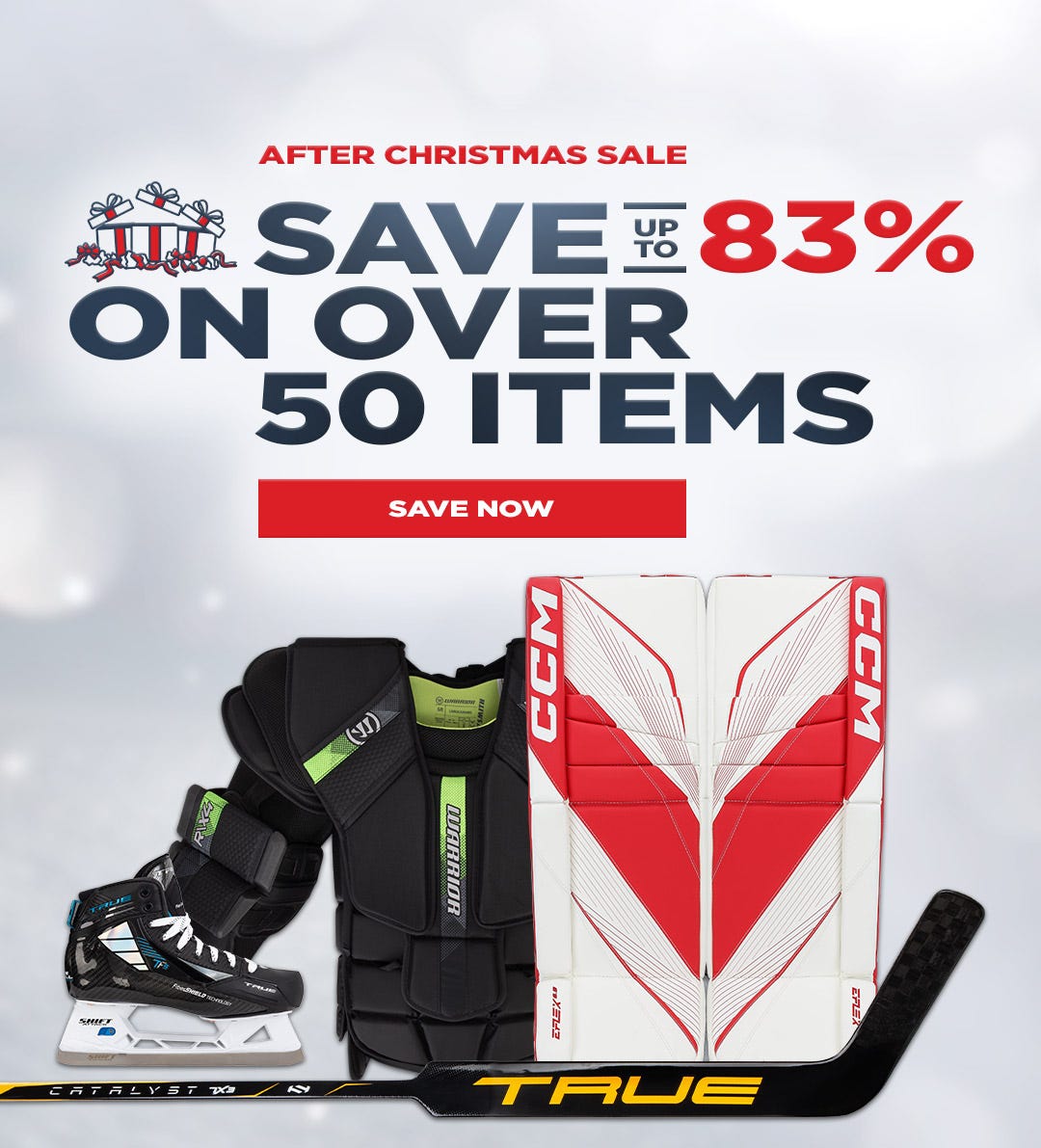 After Christmas Sale. Save up to 83% on over 50 items.