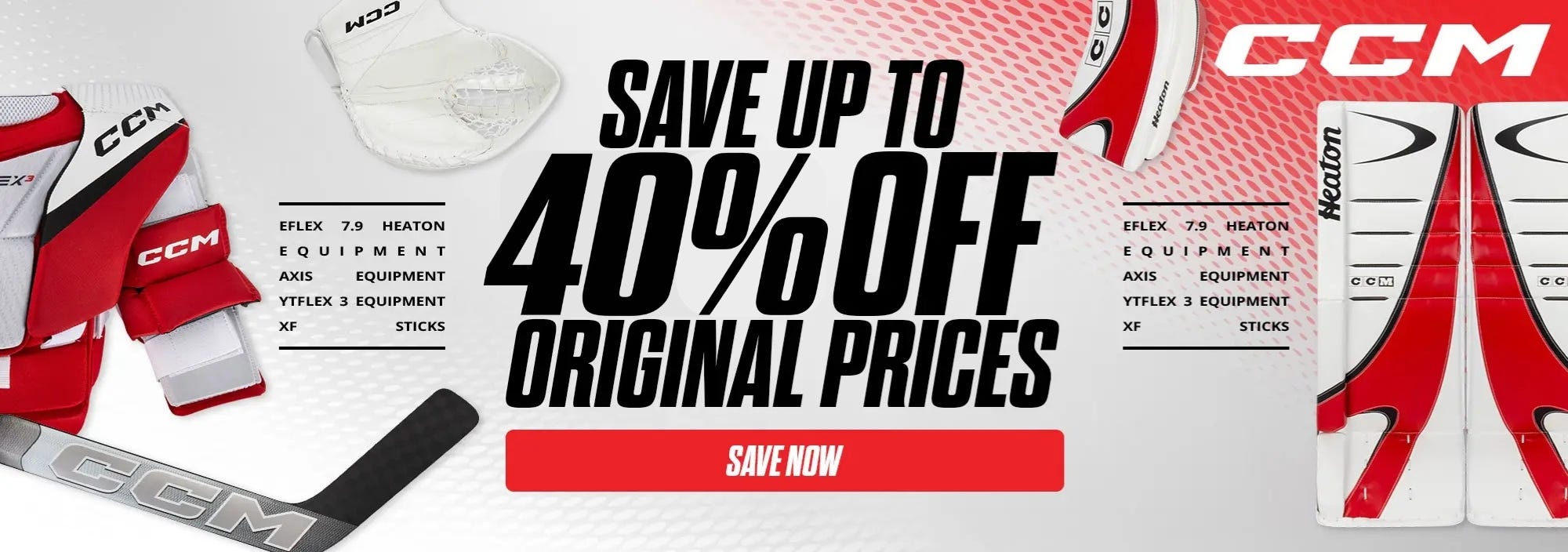 Save up to 30% off original prices. CCM EFlex 7.9 Heaton equipment, Axis equipment, YTFlex3 equipment, XF sticks
