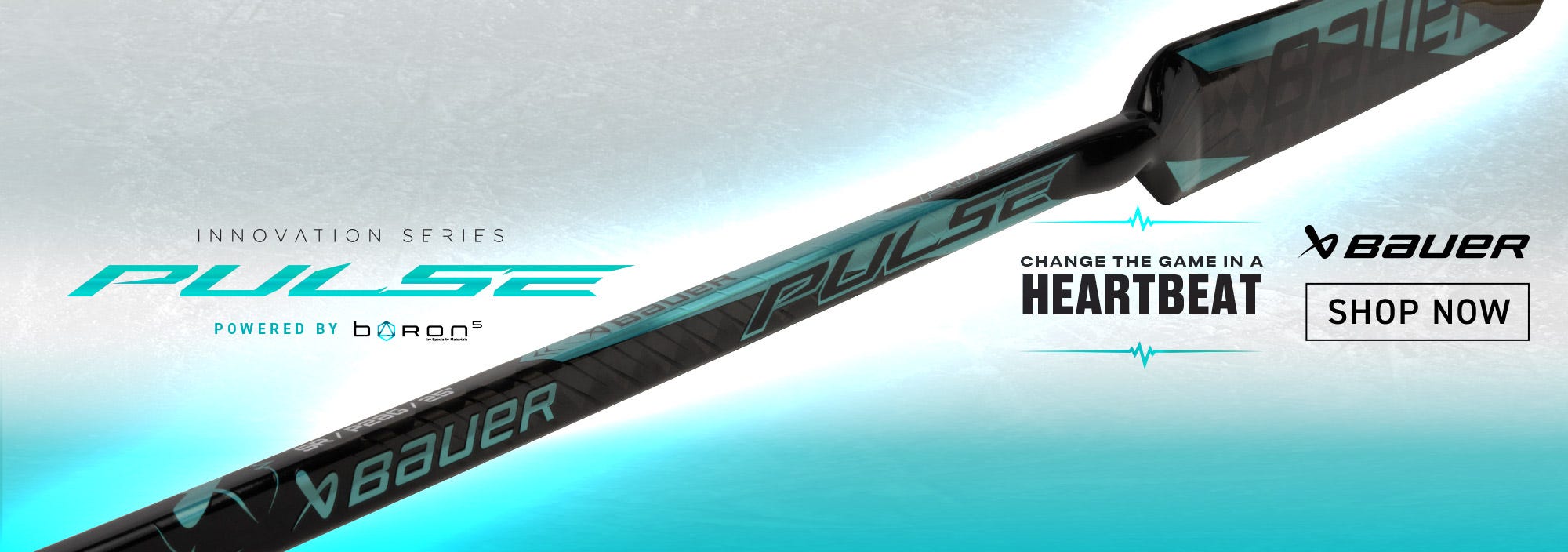 Bauer Innovation Series Pulse powered by boron. Change the game in a heartbeat.