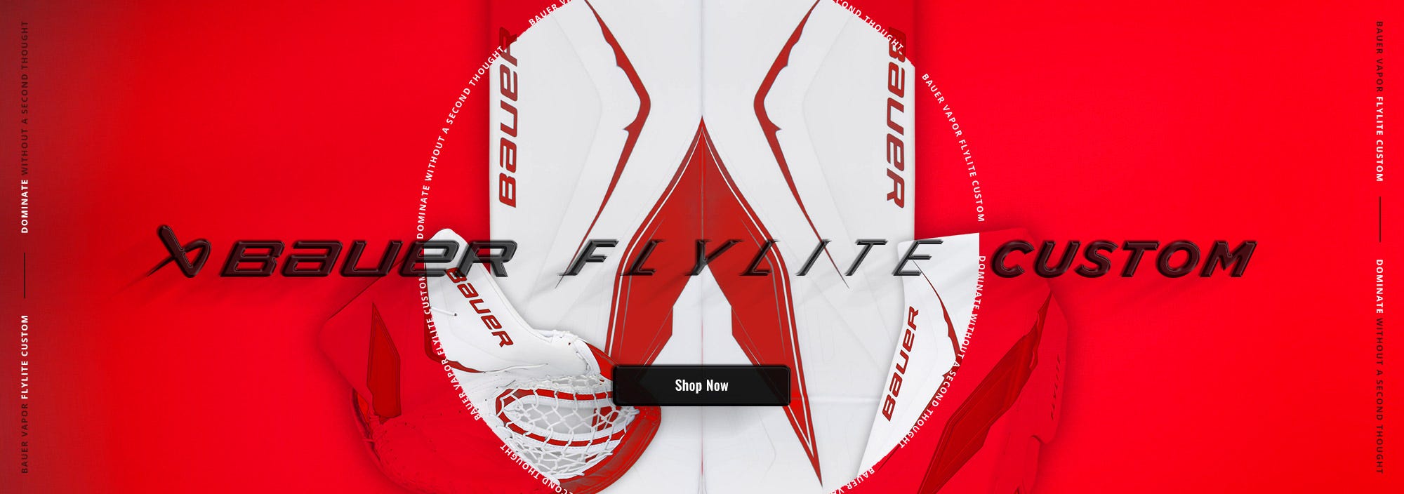 Bauer Vapor Flylite Custom Goalie Equipment