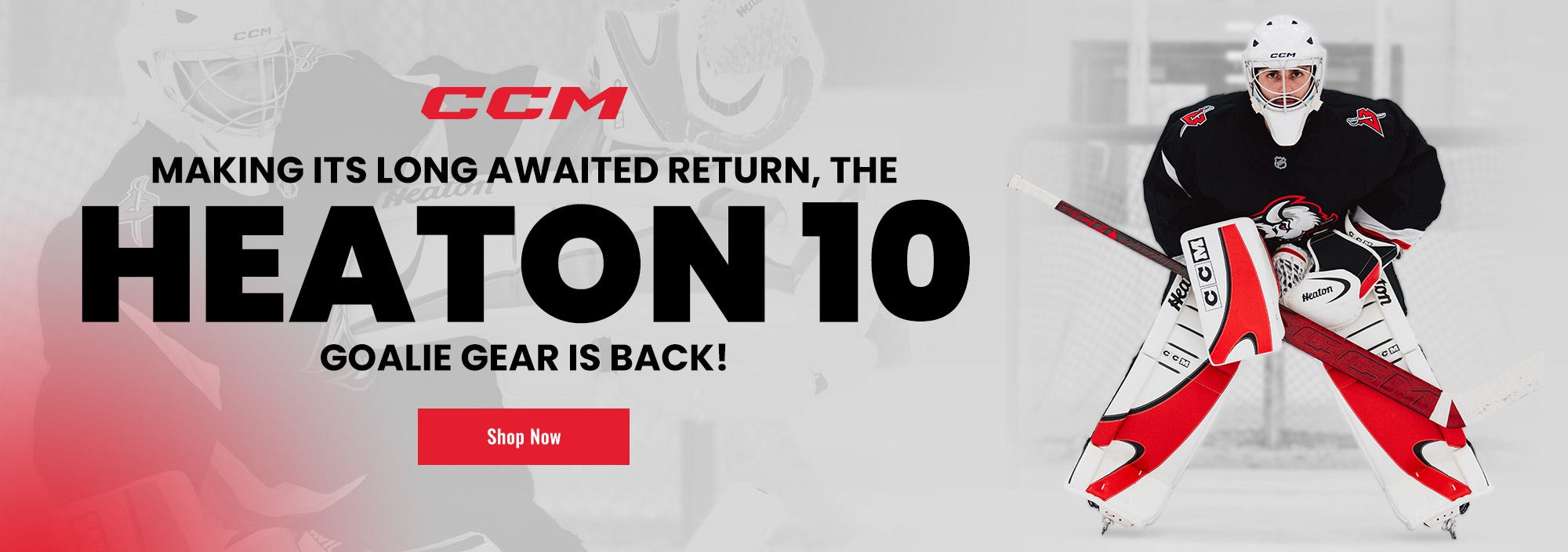 Making its long awaited return, the Heaton 10 goalie gear is back!