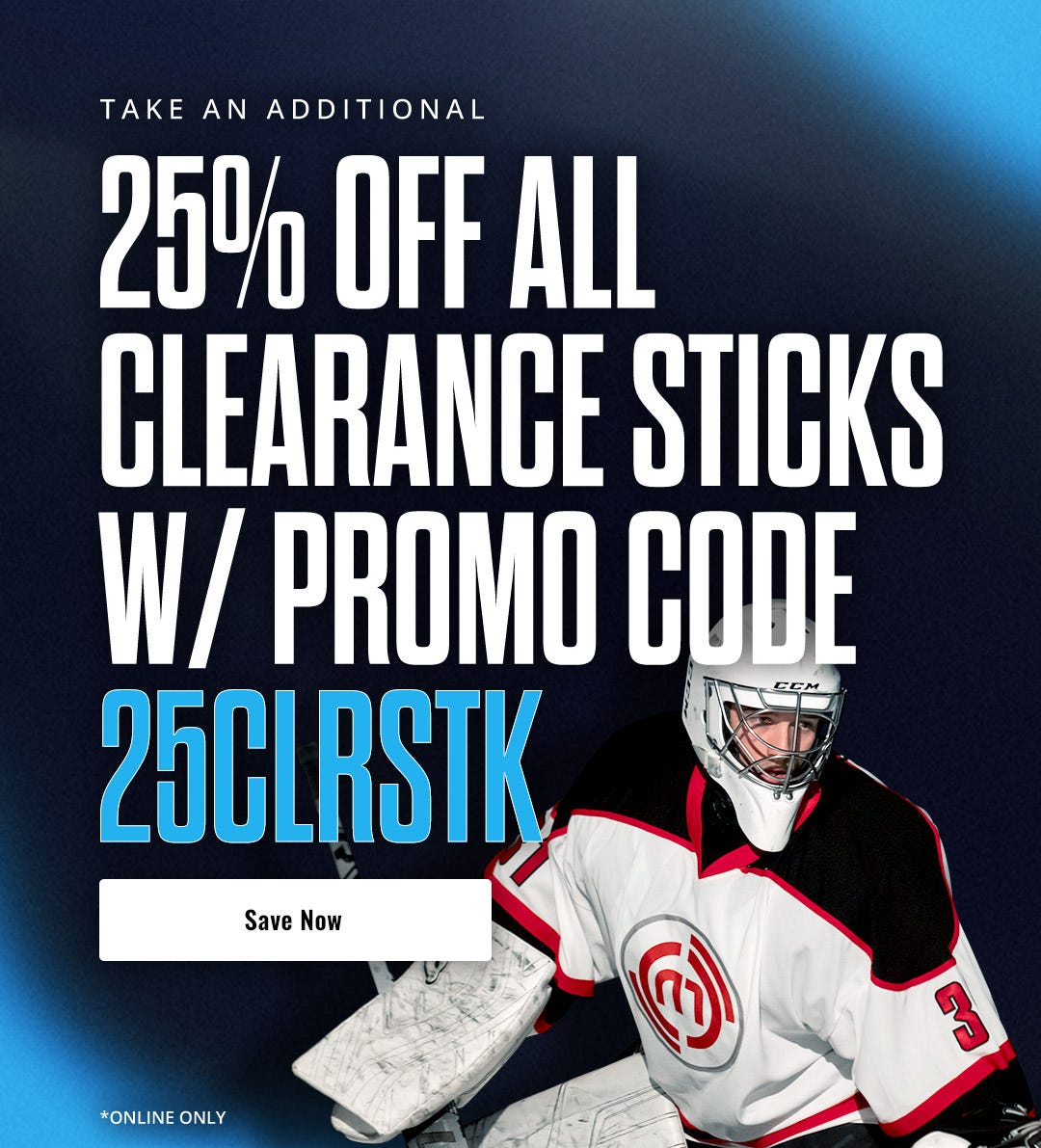 Take an additional 25% off all clearance sticks with promo code 25CLRSTK
