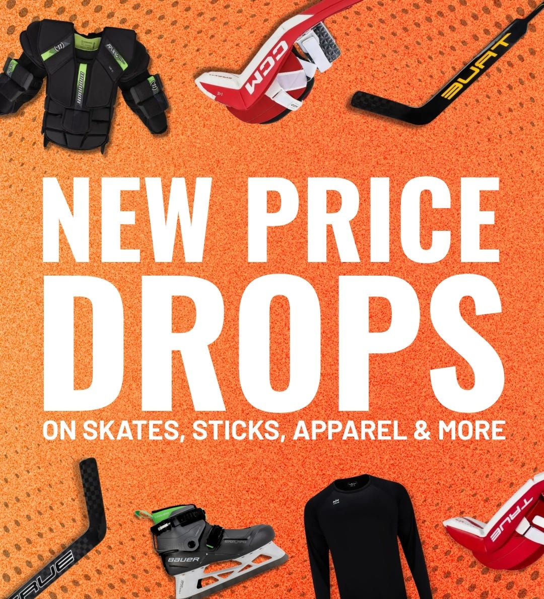 New Price Drops on Skates, Sticks, Apparel & More