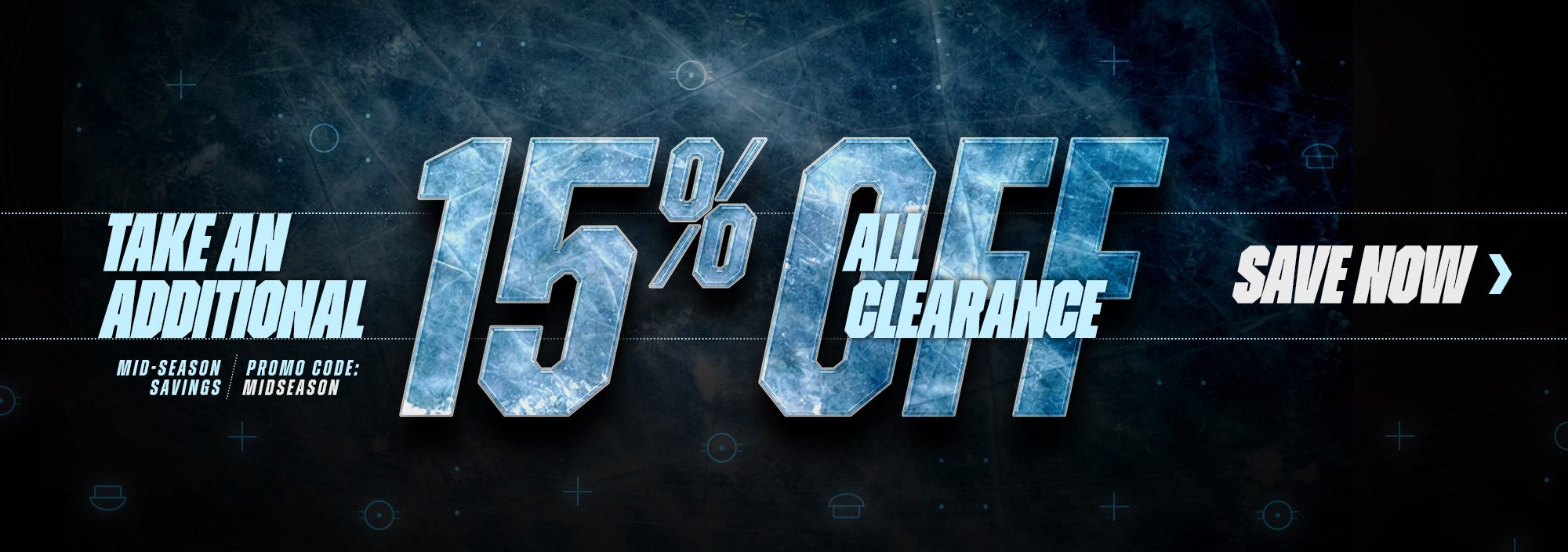 Mid-Season Savings. Take an additional 15% off all clearance. Promo code: MIDSEASON.