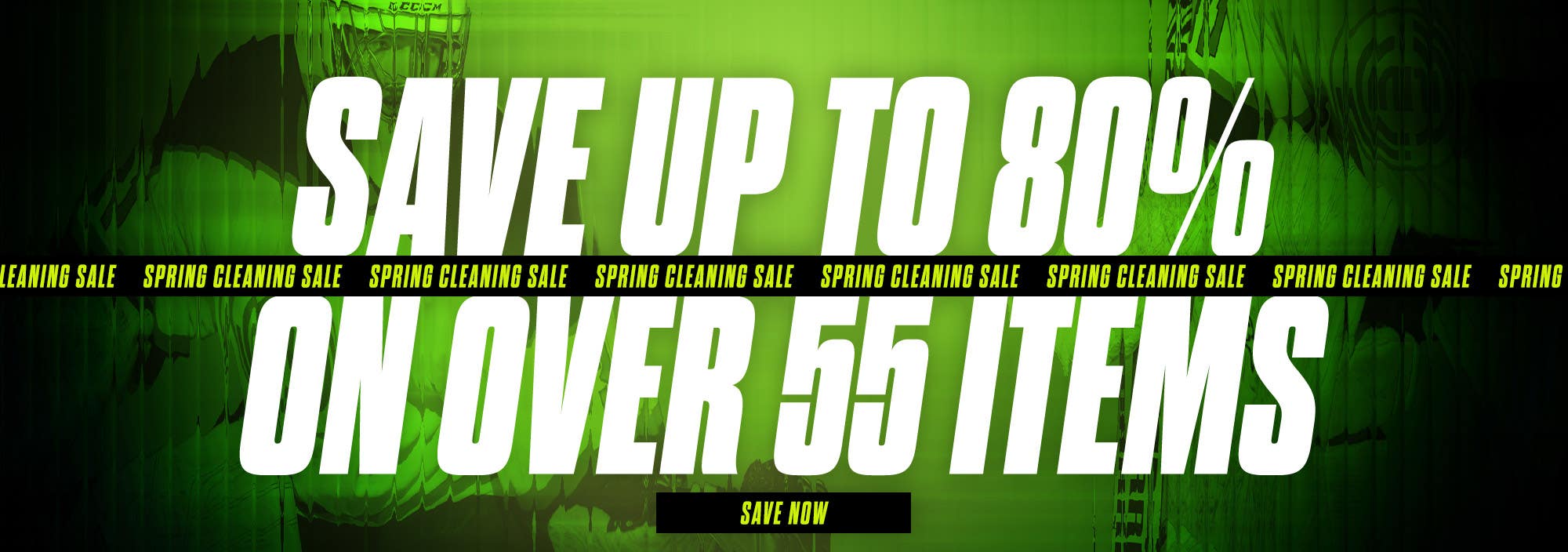 Spring Cleaning Sale. Save up to 80% on over 55 items.