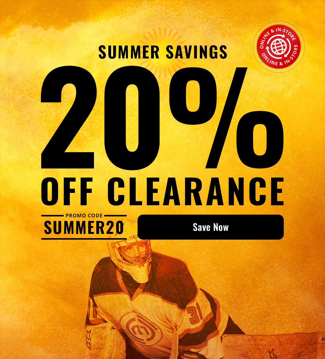 Summer Savings: 20% off clearance