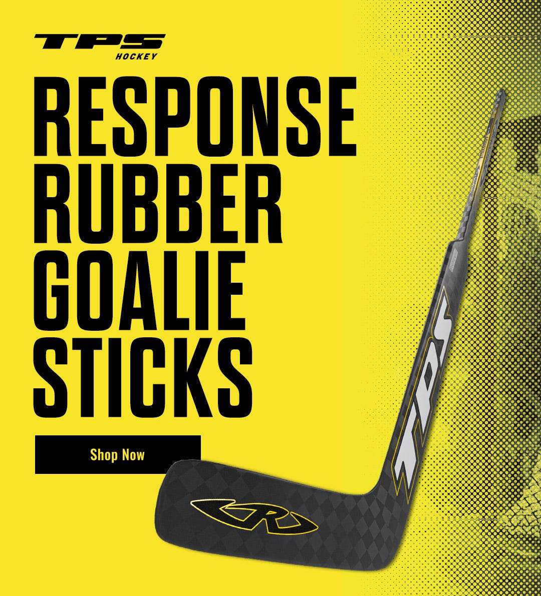 TPS Hockey: Response Rubber Goalie Sticks