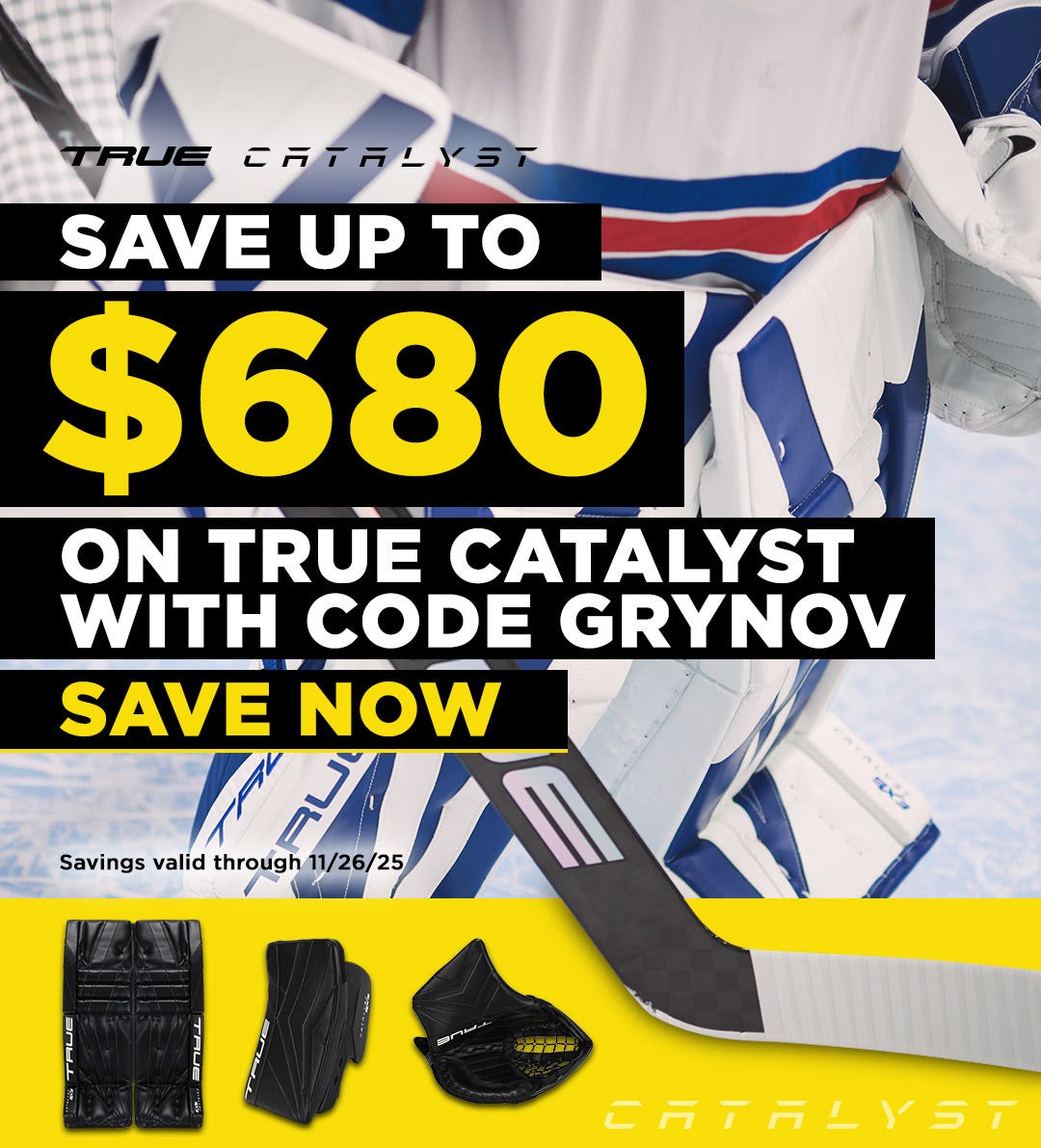 Save up to $680 on True Catalyst with code GRYNOV. Savings valid through 11/26/25.