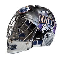 "Franklin Edmonton Oilers Mini Goalie Mask"