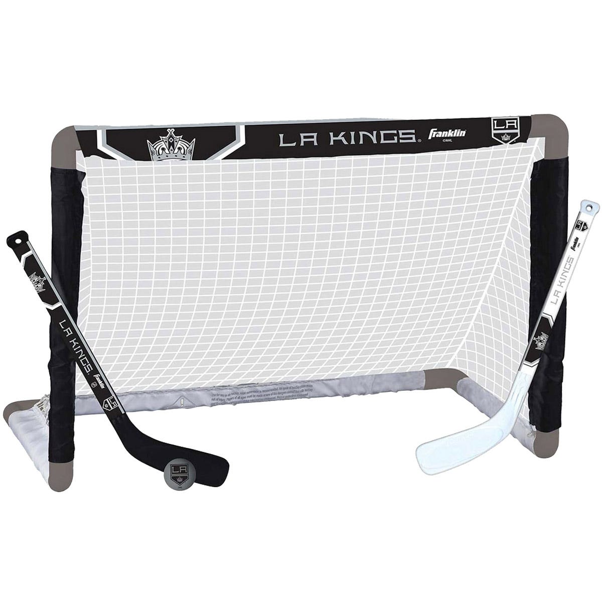 Franklin Los Angeles Kings NHL Mini Hockey Goal Set Size 28in. Wide x 20in. High x 12in. Deep