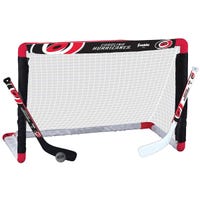 Franklin Carolina Hurricanes NHL Mini Hockey Goal Set Size 28in. Wide x 20in. High x 12in. Deep
