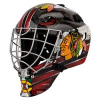 Franklin GFM 1500 Chicago hawks Goalie Face Mask in Black