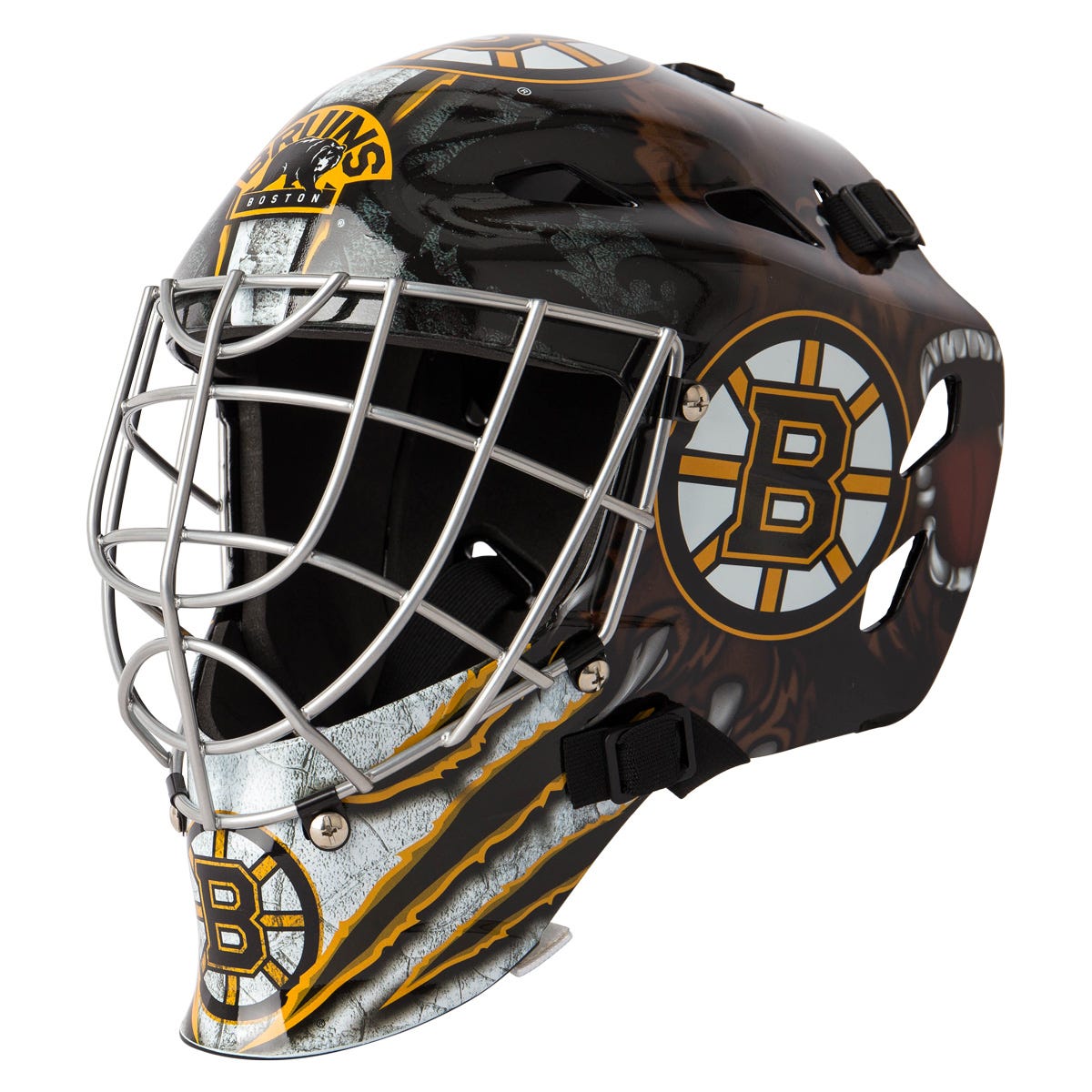 Franklin Boston Bruins GFM 1500 Goalie Face Mask