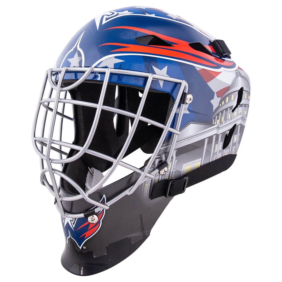 Franklin Washington Capitals GFM 1500 Goalie Face Mask in Navy