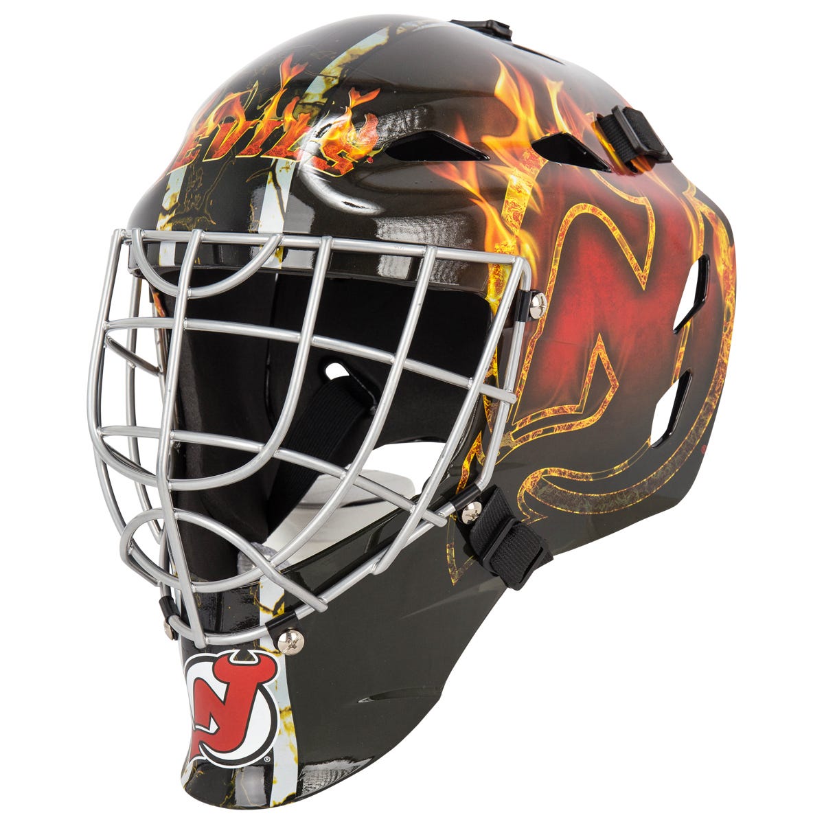 Franklin New Jersey Devils GFM 1500 Goalie Face Mask in Red