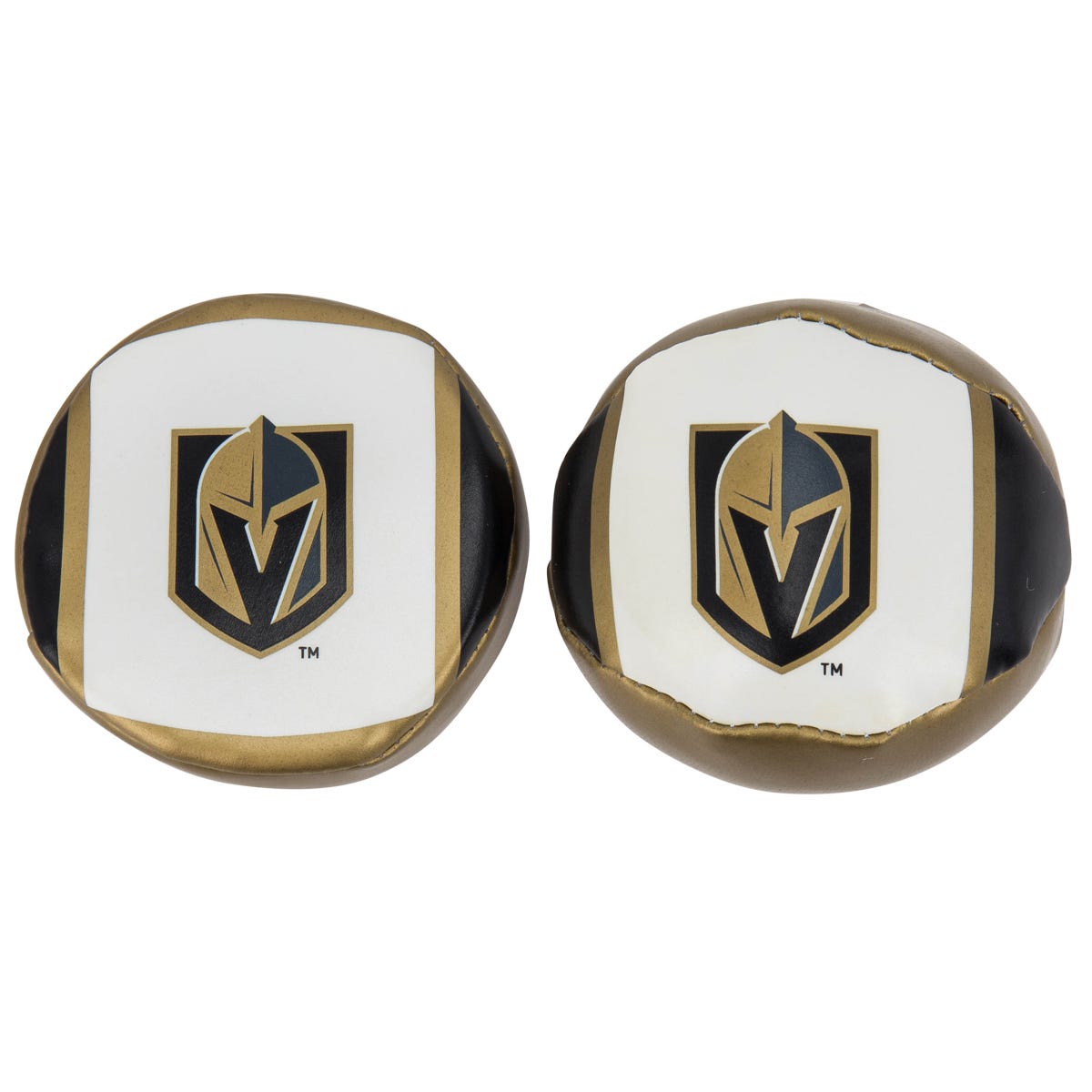 "Franklin Vegas Golden Knights NHL Soft Sport Ball & Puck Set in Vegas Gold/Black"