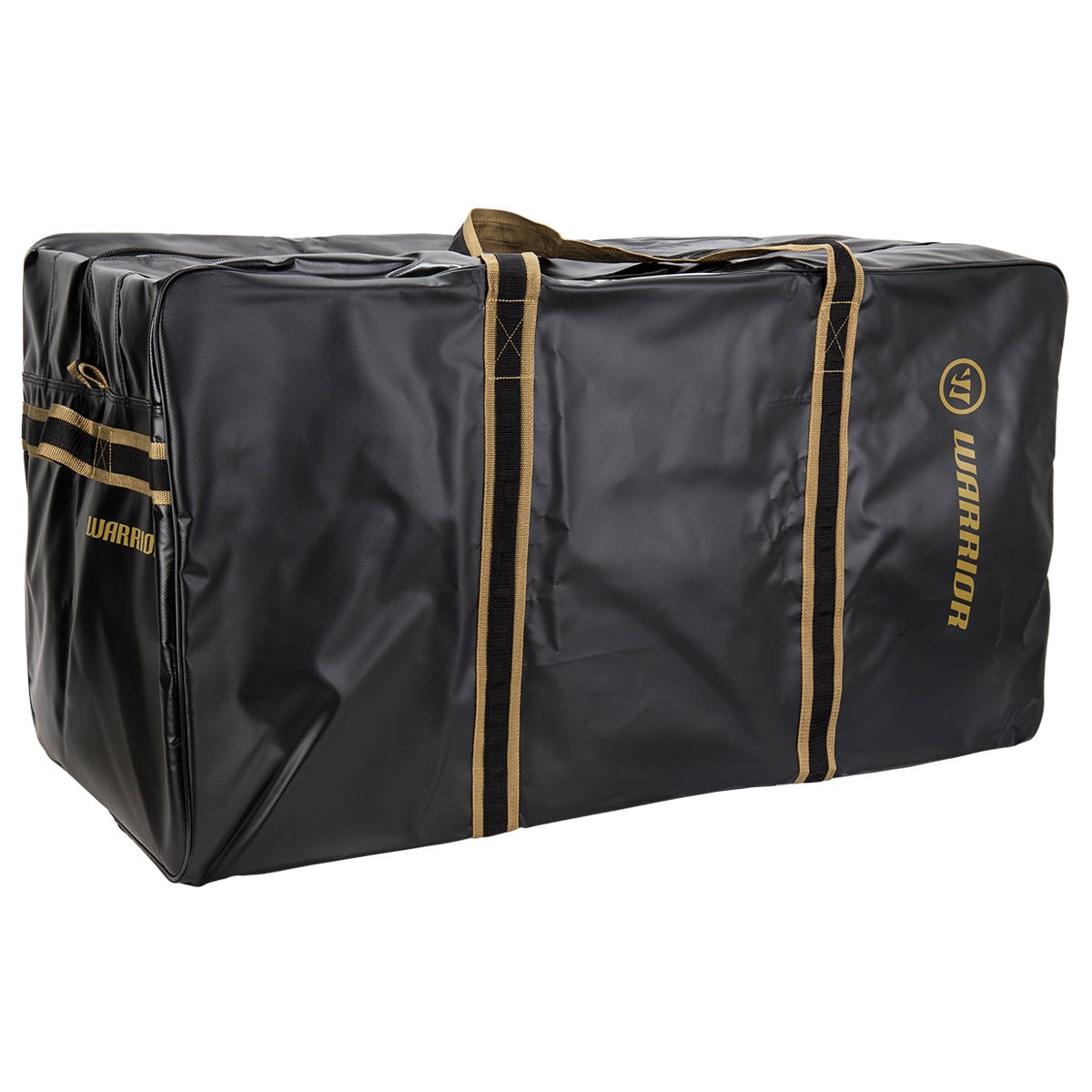 "Warrior Pro Goalie X-Large . Equipment Bag in Black/Brass Gold Size 40in"