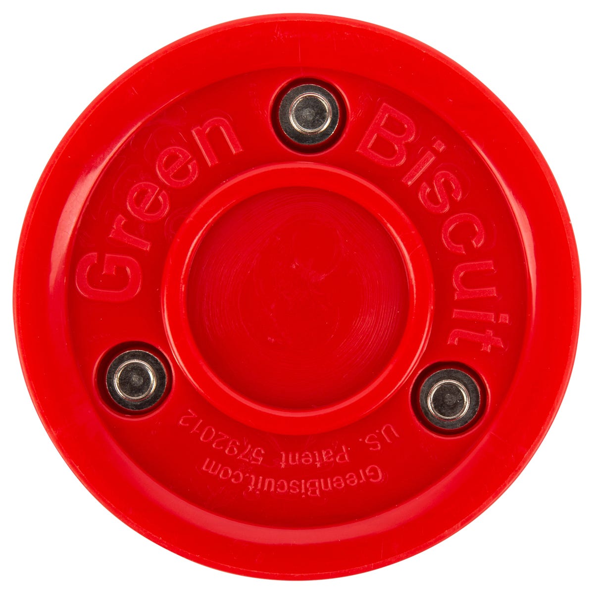 Green Biscuit Training Puck in Red