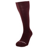 Pro Feet ProFeet Cushion Acrylic Multi-Sport Tube Socks in Maroon