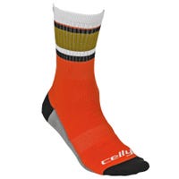Tour Anaheim Ducks Team Celly Socks in Orange/Gold/White Size Small/Medium