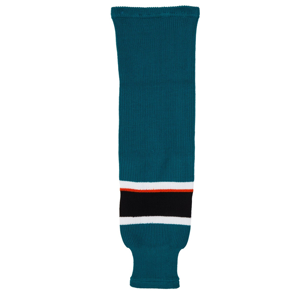 "Monkeysports San Jose Sharks Knit Hockey Socks in Teal Size Junior"
