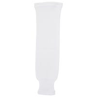 "Monkeysports Solid Color Knit Hockey Socks in White Size Junior"