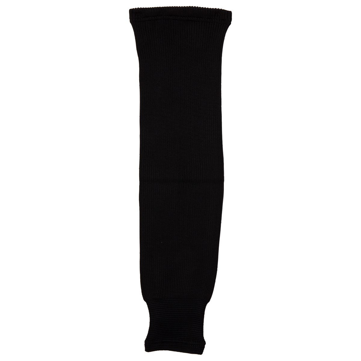 "Monkeysports Solid Color Knit Hockey Socks in Black Size Junior"