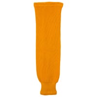 Monkeysports Solid Color Knit Hockey Socks in Gold Size Senior