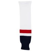 "Monkeysports Washington Capitals Knit Hockey Socks in White Size Junior"