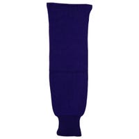 Monkeysports Solid Color Knit Hockey Socks in Purple Size Youth