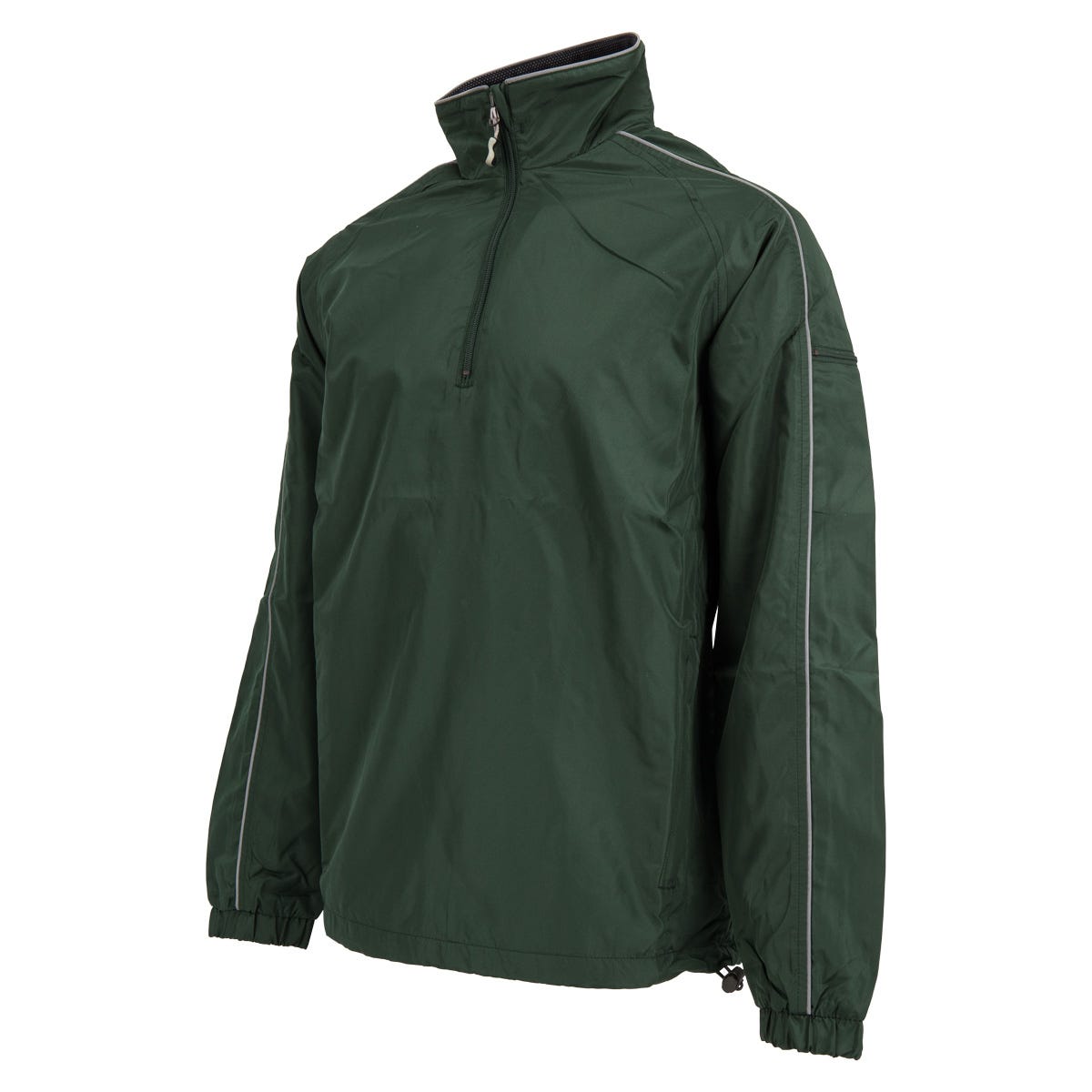 Firstar Bond Quarter Zip Long Sleeve Pullover in Forest Green Size X-Small