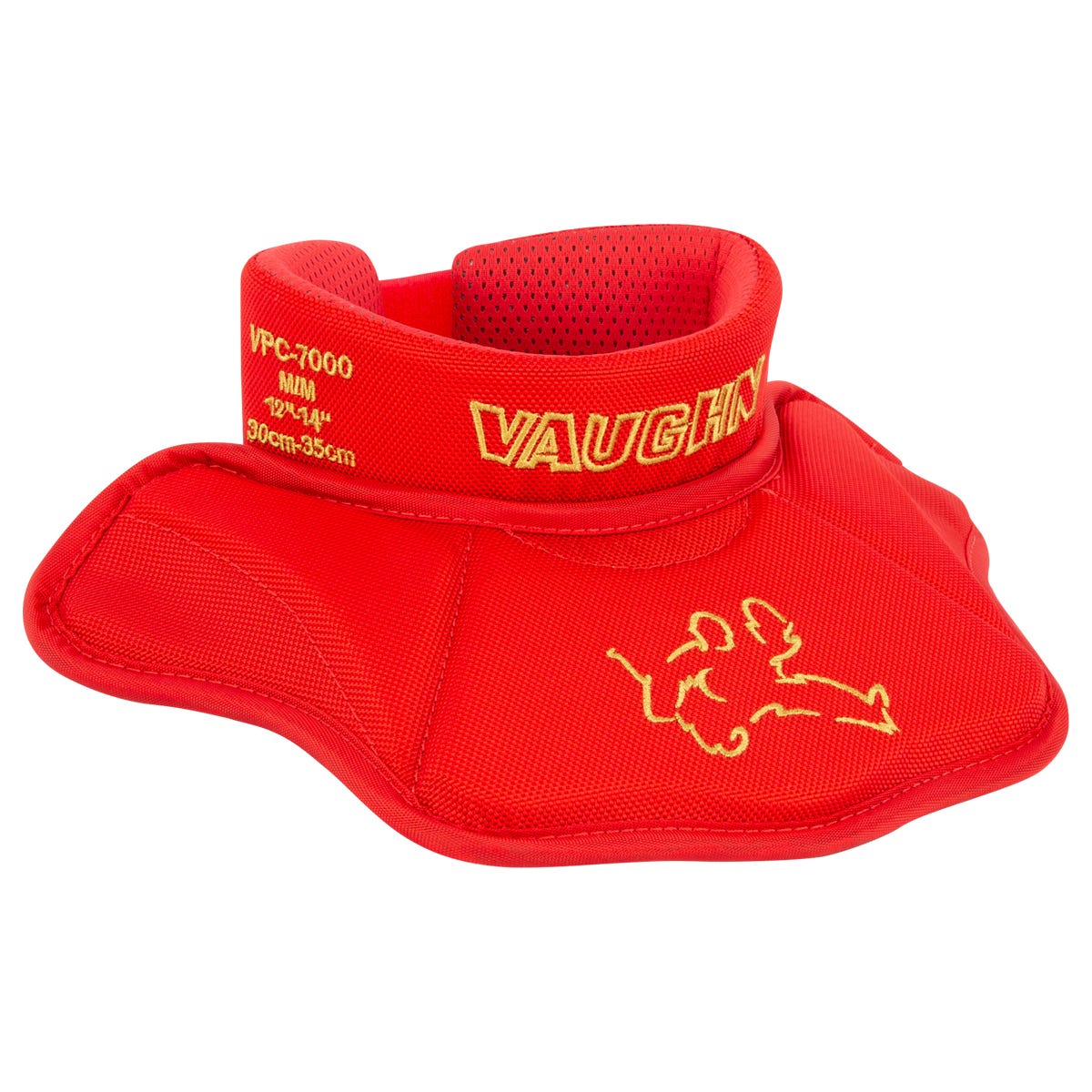 Vaughn VPC 7000 Senior Goalie Neck Protector in Red Size Large