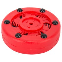 Rocket Roller Hockey Puck in Red/Black