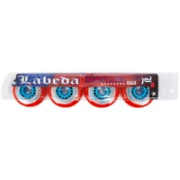 Labeda Gripper X-Soft 74A Roller Hockey Wheel - Red - 4 Pack Size 59mm