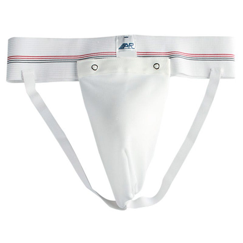 A&R A & R Athletic Cup & Supporter - in White Size Adult Small