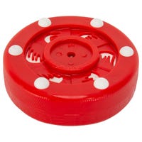Rocket Roller Hockey Puck in Red/White