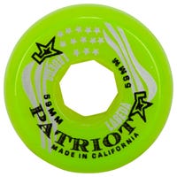 "Labeda Patriot 82A Roller Hockey Goalie Wheel - Green Size 59mm"
