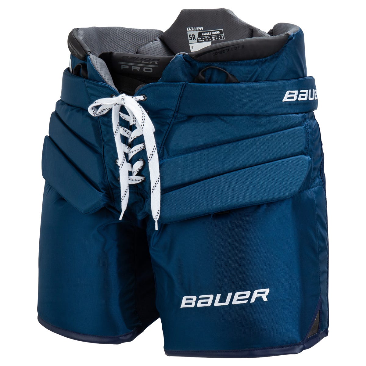 Bauer Pro Senior Custom Goalie Pants in Black Size Large