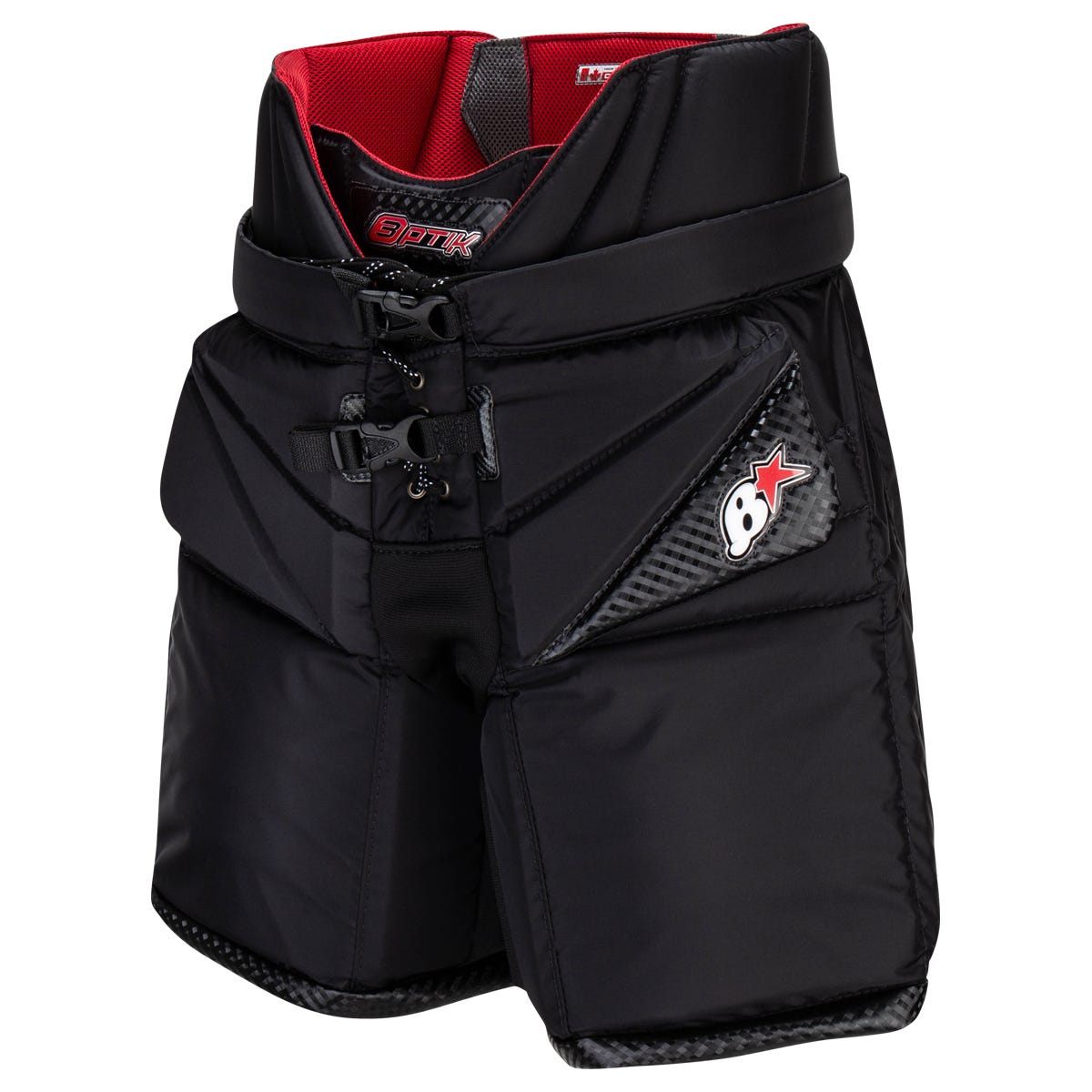 Brians Brians Optik 3 Pro Senior Goalie Pants in Black Size Small
