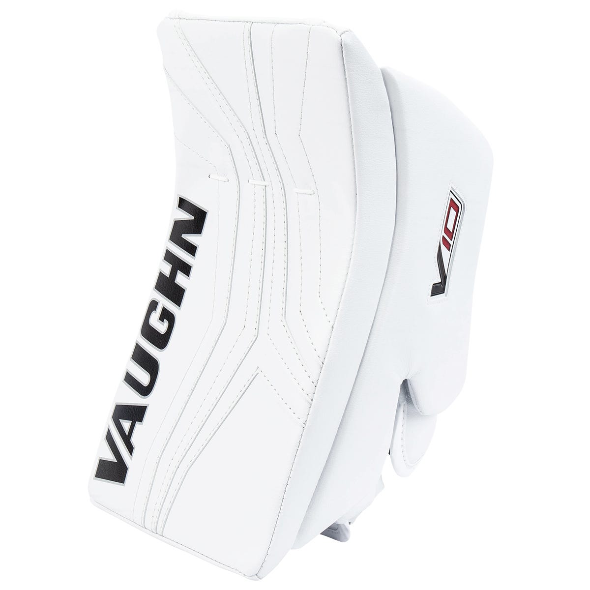 Vaughn Velocity V10 Pro Carbon Senior Goalie Blocker in White