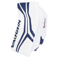 Vaughn Velocity V10 Pro Senior Goalie Blocker in White/Blue