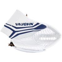Vaughn Velocity V10 Intermediate Goalie Glove in White/Blue