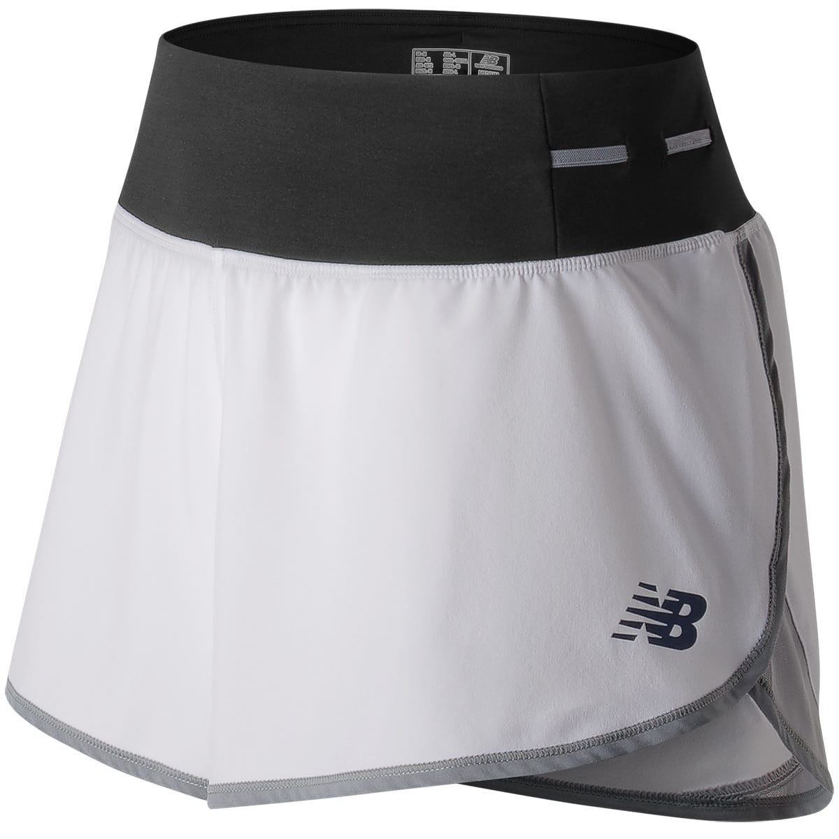 New Balance Game Changer Womens Woven Shorts in White Size X-Large