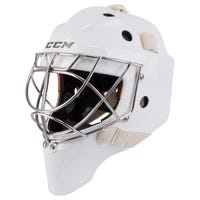 CCM Axis Pro Senior Non-Certified Cat Eye Goalie Mask in White Size X-Large