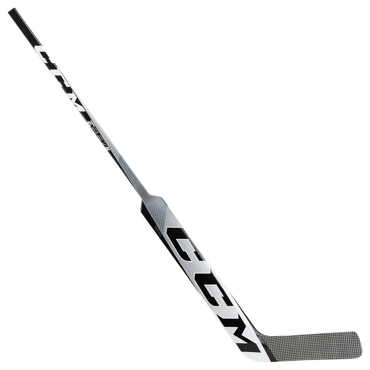 CCM Extreme Flex 5 Pro Senior Goalie Stick in White/Black Size 27in