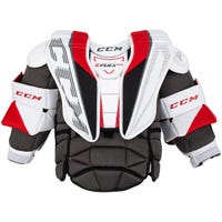 CCM Extreme Flex E5.5 Junior Goalie Chest & Arm Protector in Grey/Red Size Small/Medium