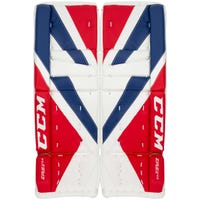 CCM Extreme Flex E5.5 Junior Goalie Leg Pads in Montreal Size 26+1in