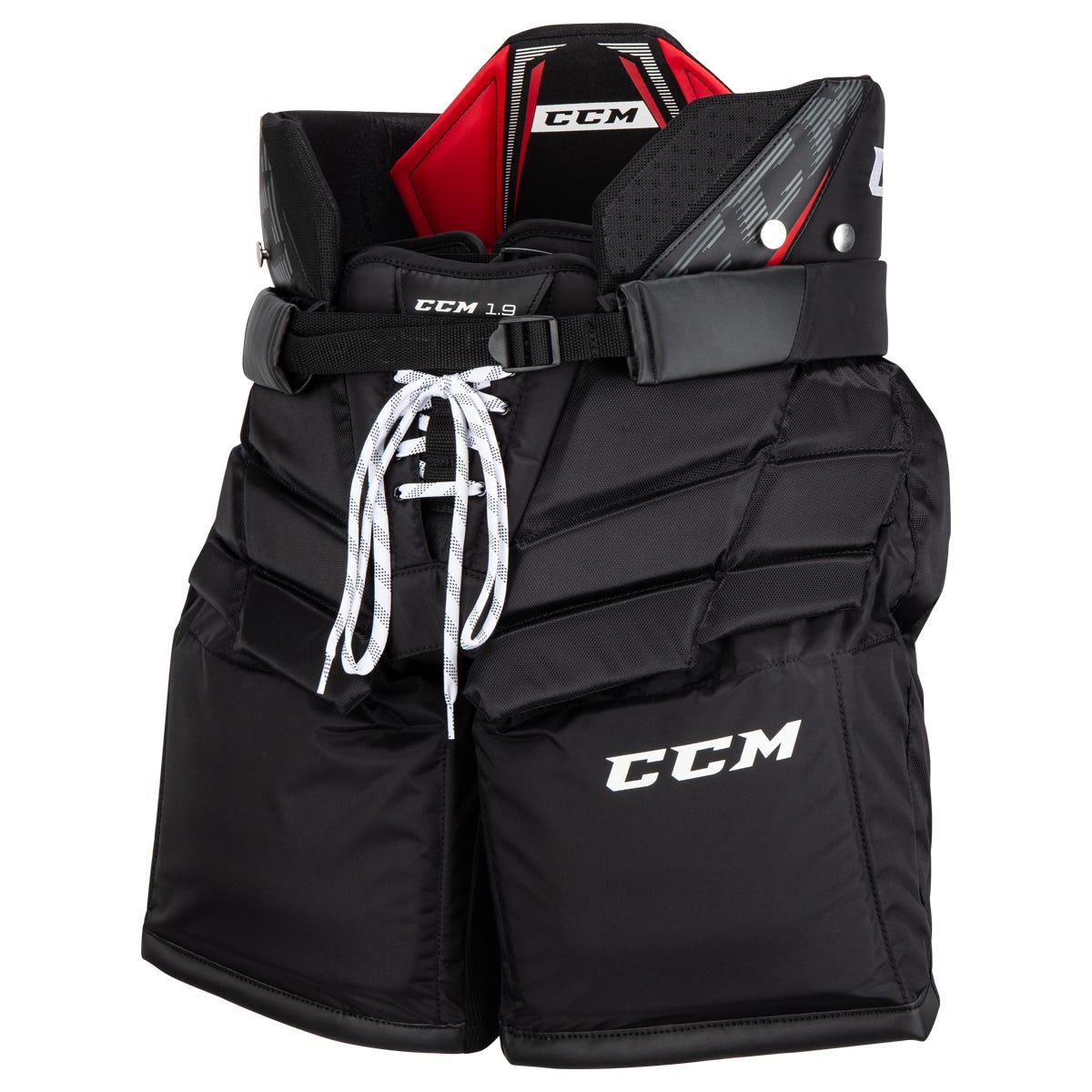 CCM 1.9 Intermediate Goalie Pants in Black Size Large